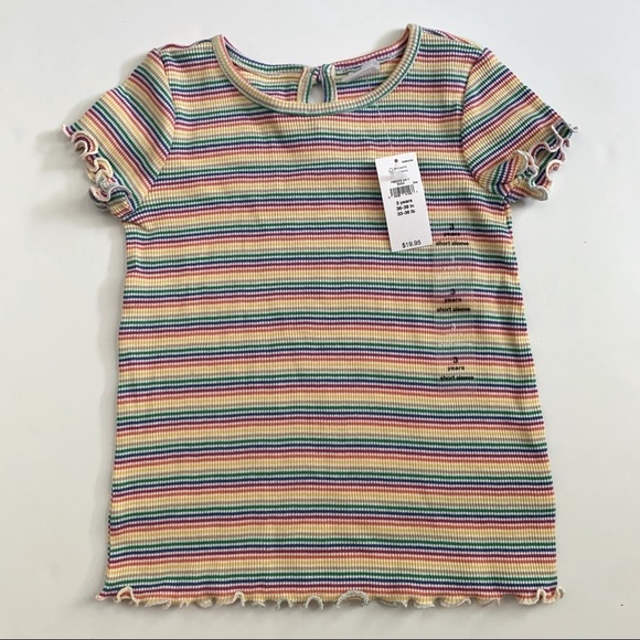 BabyGap Rainbow Striped Tee Toddler Girl